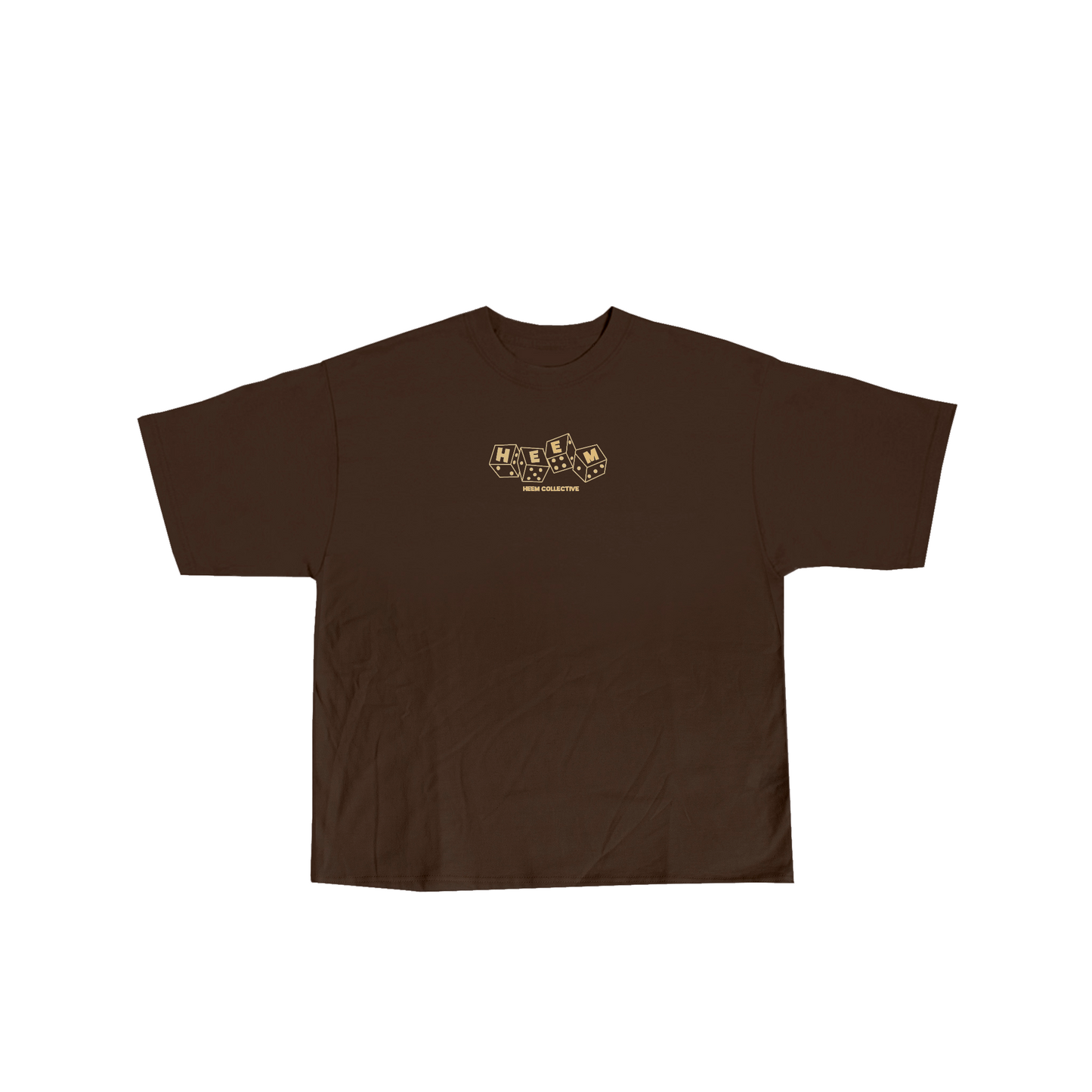 Roll The Dice Tee ‘Mocha’