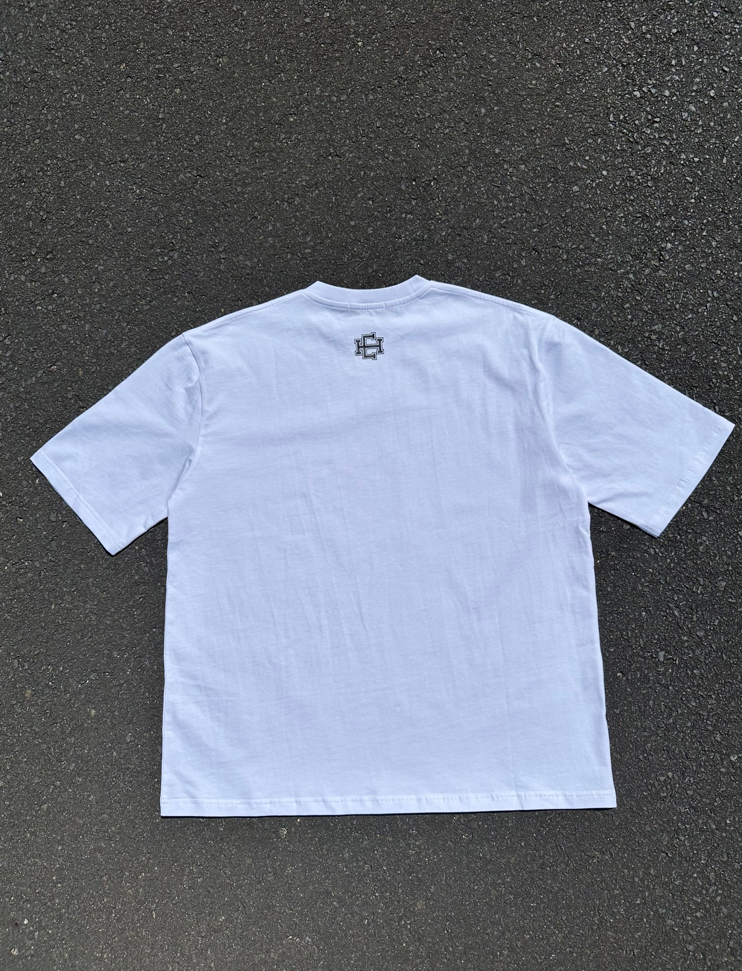 Blue & White ‘Sign Man’ Tee